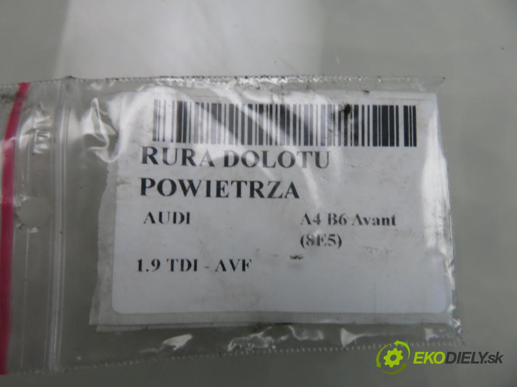 AUDI A4 Avant (8E5, B6) KOMBI 2003 96,00 1.9 TDI PD 130 - AVF 1896,00 Rúra intercoolera turba 3B0145762C ; 0281002401 ; 038906051C