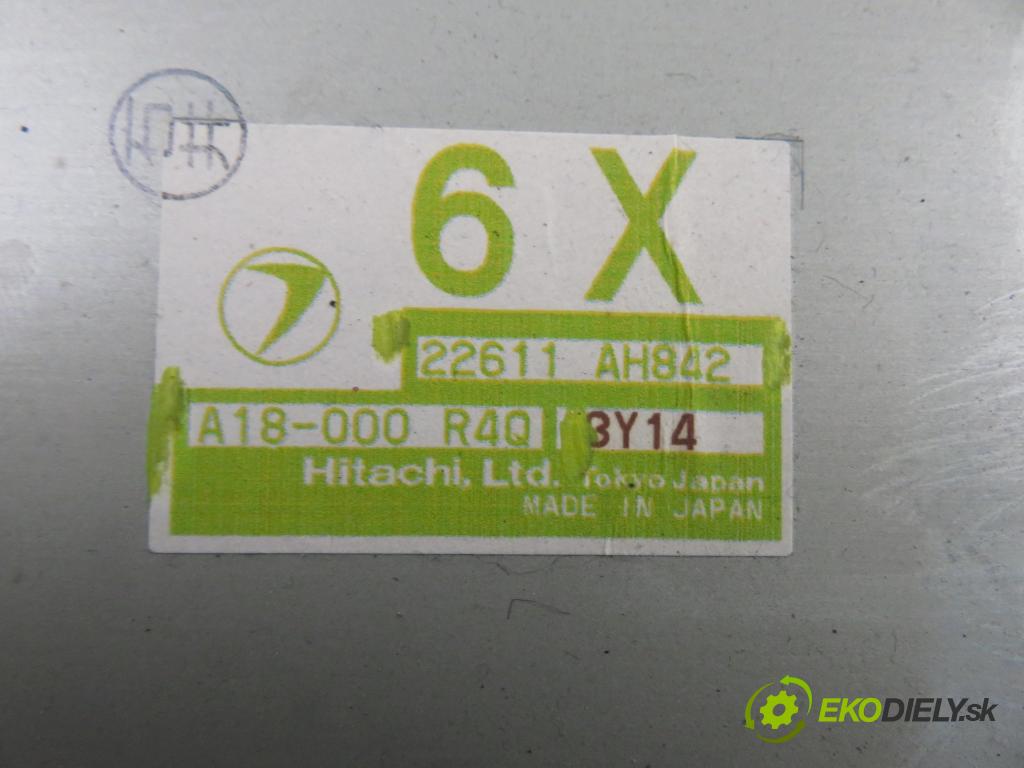 SUBARU LEGACY IV Kombi (BP) KOMBI 2004 101,00 2.0 AWD (BP5) - EJ202 1994,00 řídící jednotka motora 22611AH842 ; A18000R4Q