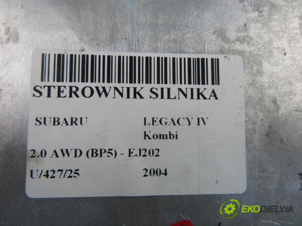 SUBARU LEGACY IV Kombi (BP) KOMBI 2004 101,00 2.0 AWD (BP5) - EJ202 1994,00 řídící jednotka motora 22611AH842 ; A18000R4Q