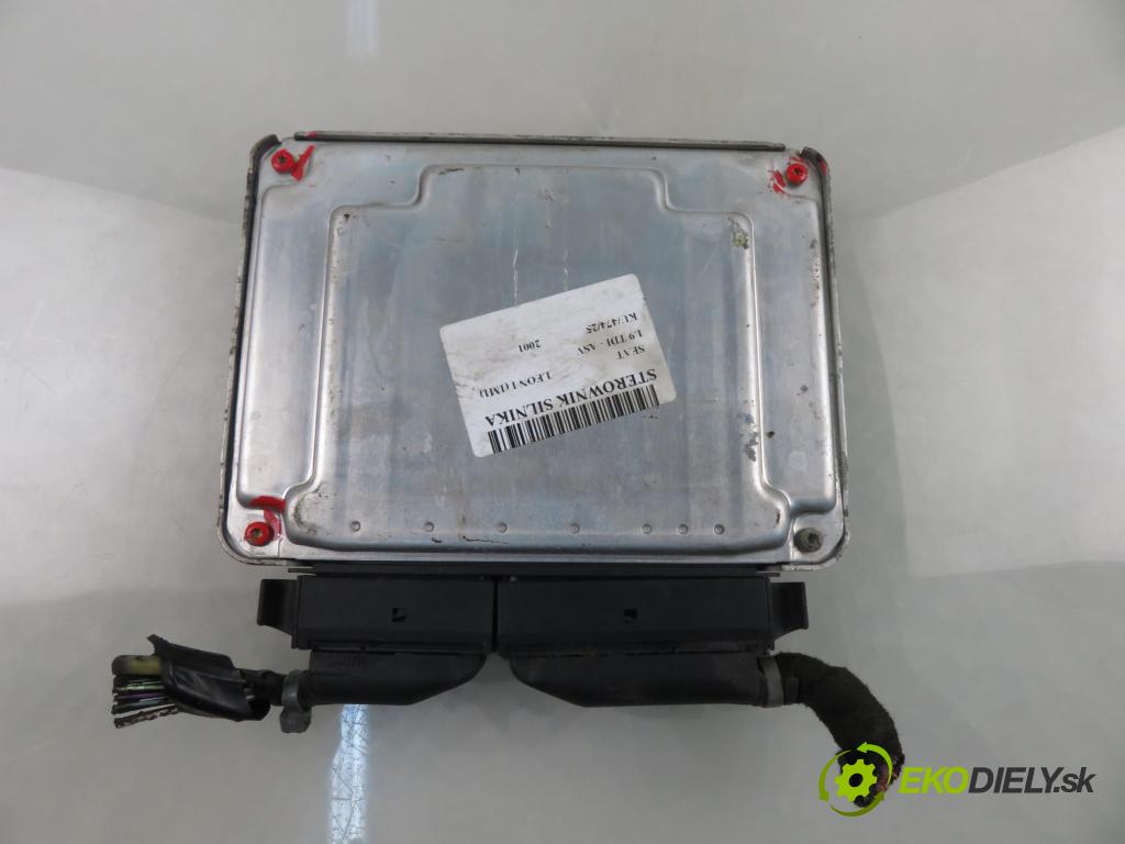 SEAT LEON (1M1) HB 2001 81,00 1.9 TDI 110 - ASV 1896,00 řídící jednotka motora 038906012FK ; 0281010683