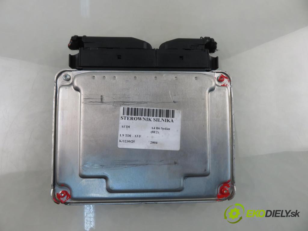 AUDI A4 (8E2, B6) SEDAN 2004 96,00 1.9 TDI PD 130 1896,00 řídící jednotka motora 038906019LJ ; 0281011222