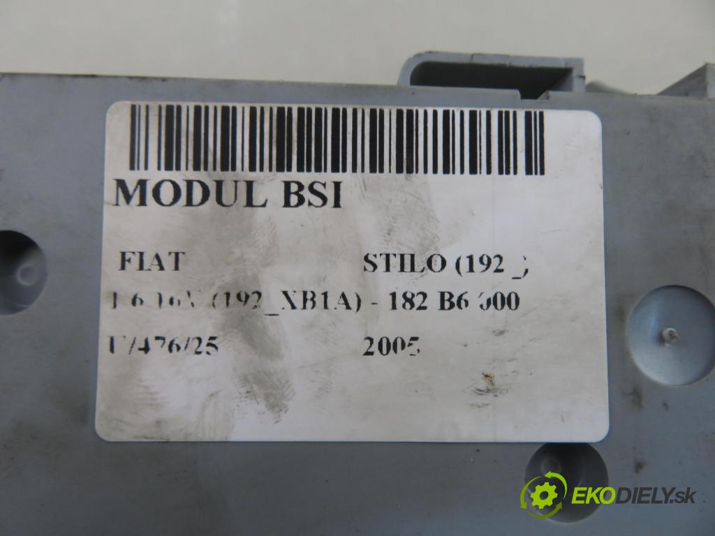 FIAT STILO (192_) HB 2005 76,00 1.6 16V 103 - 182 B6.000 1596,00 MODUL BSI 51755131