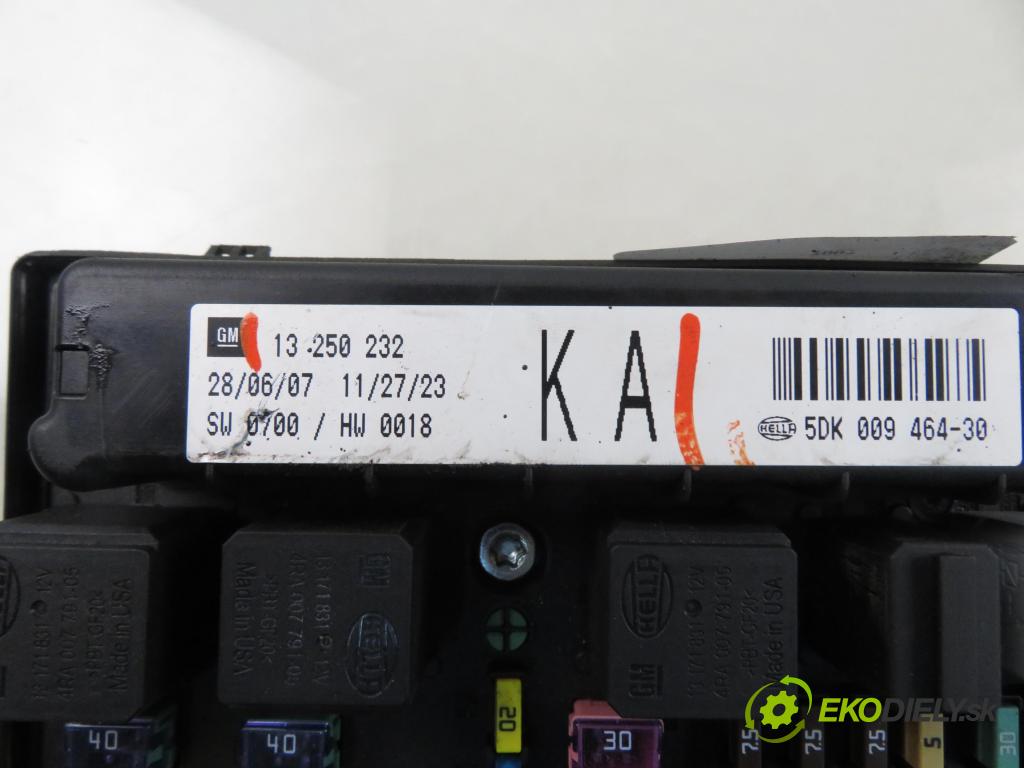 OPEL ASTRA H (A04) HB 2007 74,00 1.7 CDTI 100 - Z 17 DTH 1686,00 MODUL BSM 13250232KA