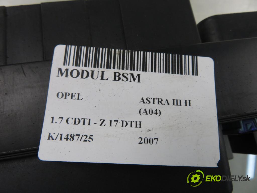 OPEL ASTRA H (A04) HB 2007 74,00 1.7 CDTI 100 - Z 17 DTH 1686,00 MODUL BSM 13250232KA