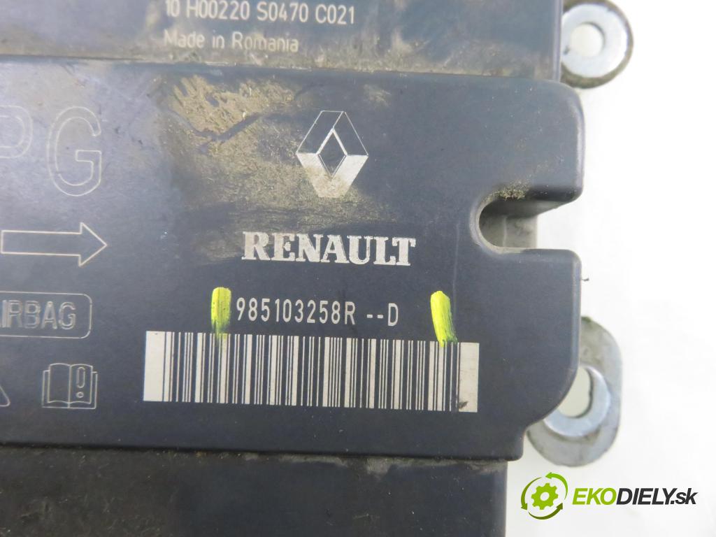 DACIA DOKKER Express FURGON 2012 0,00 1.5 dCi - K9K 612 1461,00 MODUL air BAG 985103258R ; A2C80613110