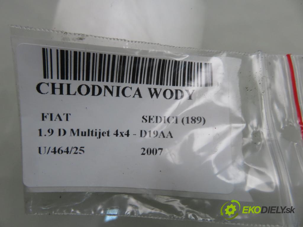 FIAT SEDICI (189_) CROSSOVER 2007 88,00 1.9 D Multijet 120 4x4 - D19AA 1910,00 chladič vody