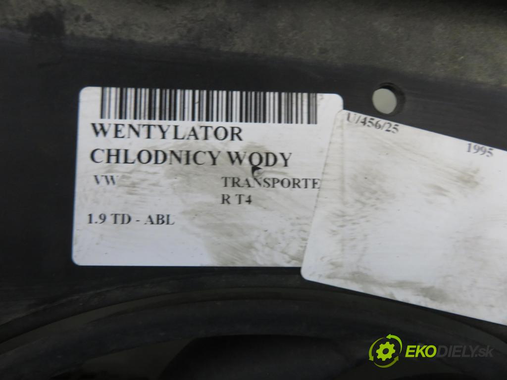 VW TRANSPORTER IV Autobus (70XB, 70XC, 7DB, 7DW, 7DK) BUS 1995 50,00 1.9 TD - ABL 1896,00 ventilátor chladič vody 701121207B