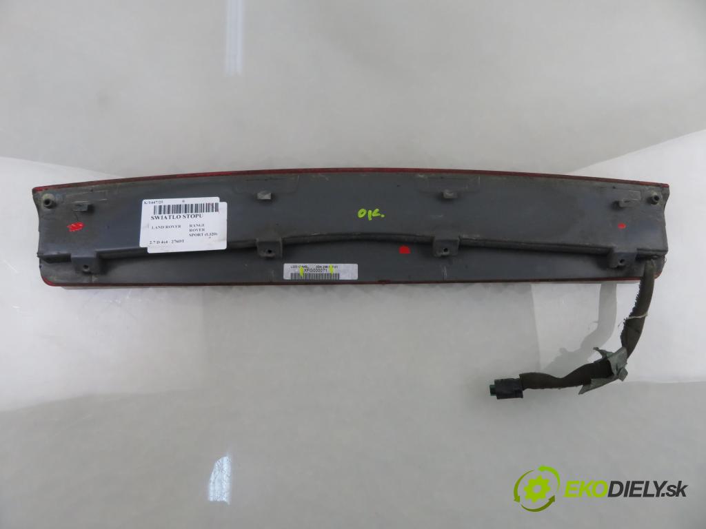 LAND ROVER RANGE ROVER SPORT (L320) SUV 2007 140,00 2.7 TDV6 4x4 190 - 276DT (PSA) 2720,00 SVĚTLO bŕzd XFG000071