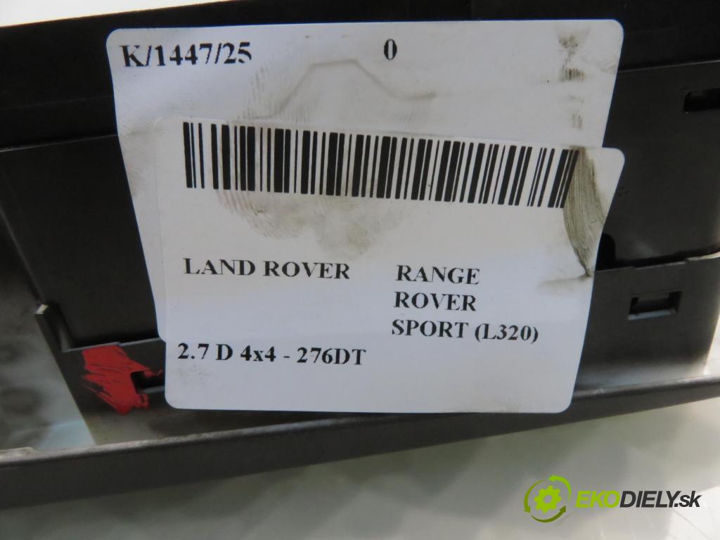 LAND ROVER RANGE ROVER SPORT (L320) SUV 2007 140,00 2.7 TDV6 4x4 190 - 276DT (PSA) 2720,00 rámeček ŽIVOTY zvedák: YUD501710 ; 5H3213D730DC ; FJG500032XXX