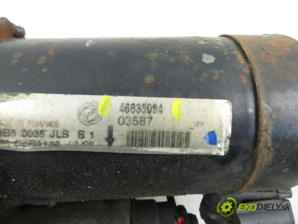FIAT STILO (192_) HB 2005 76,00 1.6 16V 103 - 182 B6.000 1596,00 Štartér 46835094 (Štartér)