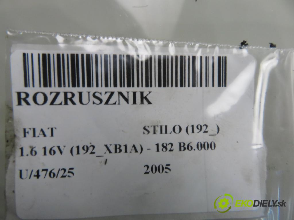 FIAT STILO (192_) HB 2005 76,00 1.6 16V 103 - 182 B6.000 1596,00 Štartér 46835094 (Štartér)