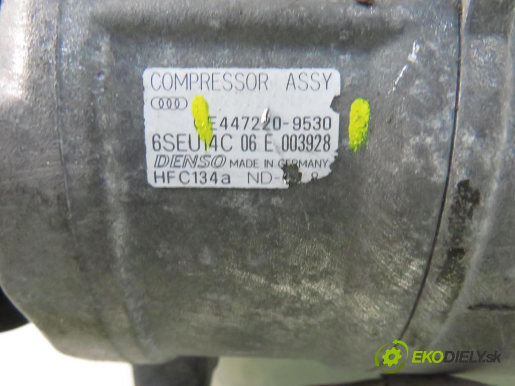 AUDI A4 (8E2, B6) SEDAN 2004 96,00 1.9 TDI PD 130 1896,00 KOMPRESOR: klimatizácie 4472209530 (Kompresor klimatizácie)