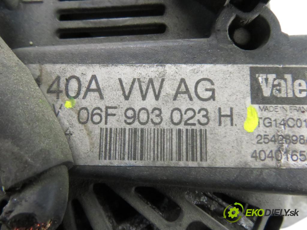 AUDI A4 (8E2, B6) SEDAN 2004 96,00 1.9 TDI PD 130 1896,00 Alternátor 06F903023H (Alternátor)