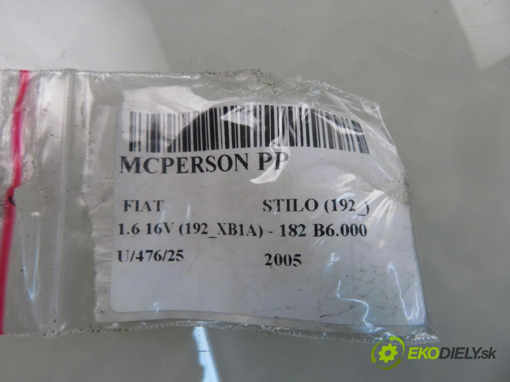 FIAT STILO (192_) HB 2005 76,00 1.6 16V 103 - 182 B6.000 1596,00 MCPERSON PP