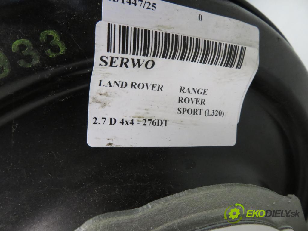 LAND ROVER RANGE ROVER SPORT (L320) SUV 2007 140,00 2.7 TDV6 4x4 190 - 276DT (PSA) 2720,00 posilovač SJG500055 (Servočerpadlo)