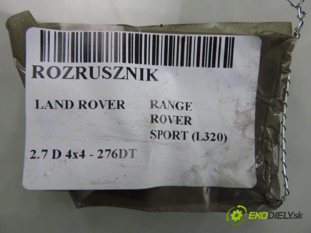 LAND ROVER RANGE ROVER SPORT (L320) SUV 2007 140,00 2.7 TDV6 4x4 190 - 276DT (PSA) 2720,00 startér NAD500080 (Startér)