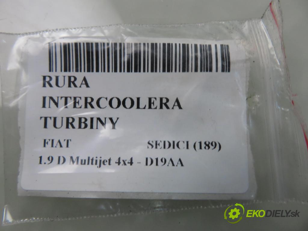 FIAT SEDICI (189_) CROSSOVER 2007 88,00 1.9 D Multijet 120 4x4 - D19AA 1910,00 Rúra intercoolera turba 1366079J50