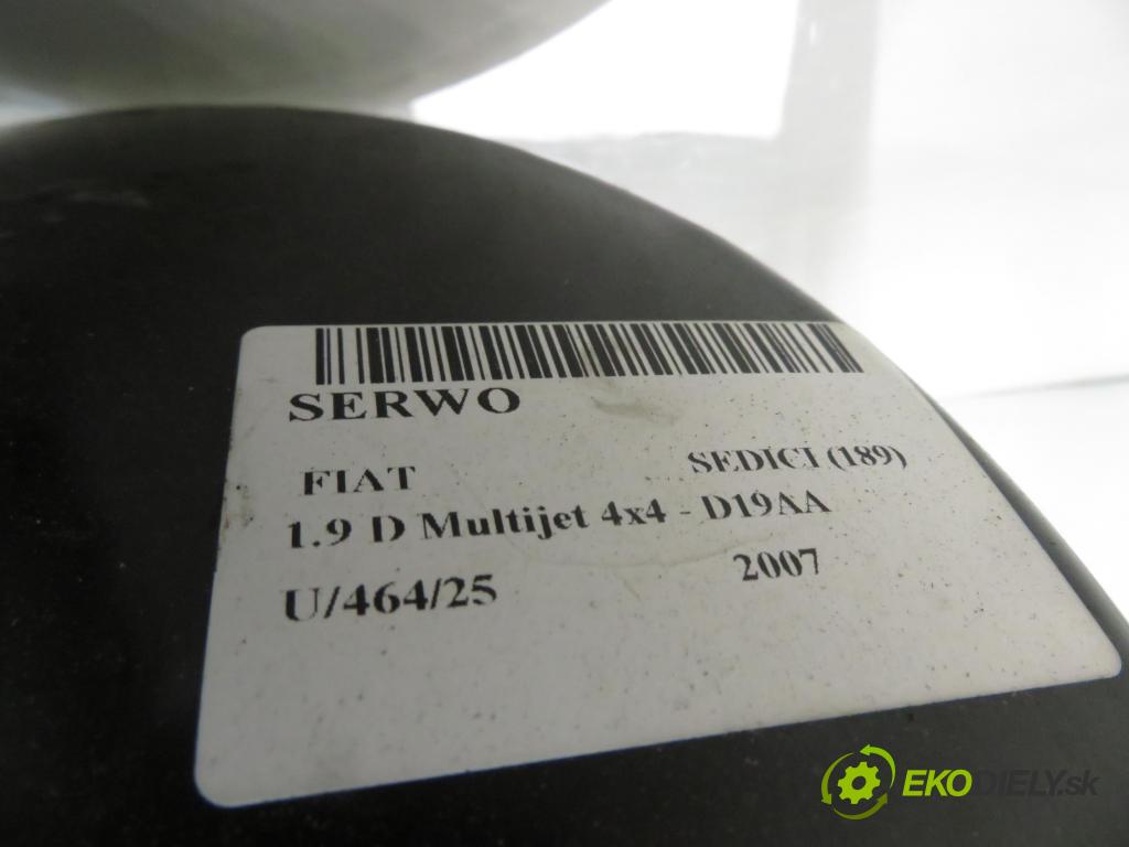 FIAT SEDICI (189_) CROSSOVER 2007 88,00 1.9 D Multijet 120 4x4 - D19AA 1910,00 posilovač 0204051436 (Servočerpadlo)