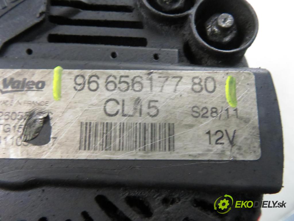 PEUGEOT PARTNER Skrzynia FURGON 2011 55,00 1.6 HDi - 9HT (DV6BTED4) 1560,00 Alternátor 9665617780 (Alternátor)