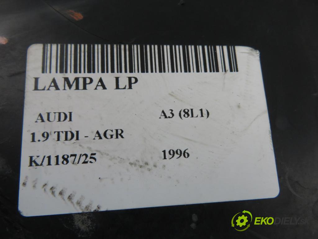 AUDI A3 (8L1) HB 1996 66,00 1.9 TDI - AGR 1896,00 světlo LP