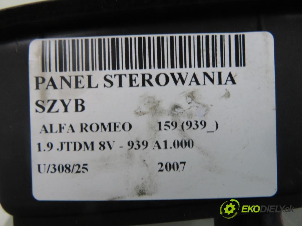 ALFA ROMEO 159 (939_) KOMBI 2007 88,00 1.9 JTDM 8V - 939 A1.000 1910,00 Panel ovládaní oken 156077483