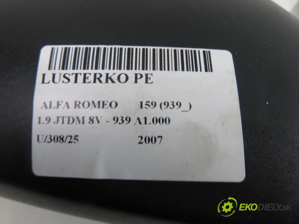 ALFA ROMEO 159 (939_) KOMBI 2007 88,00 1.9 JTDM 8V - 939 A1.000 1910,00 zpětné zrcátko