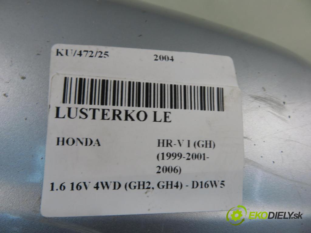 HONDA HR-V (GH) CROSSOVER 2004 91,00 1.6 16V 4WD (GH2, GH4) - D16W5 1590,00 zpětné zrcátko LE