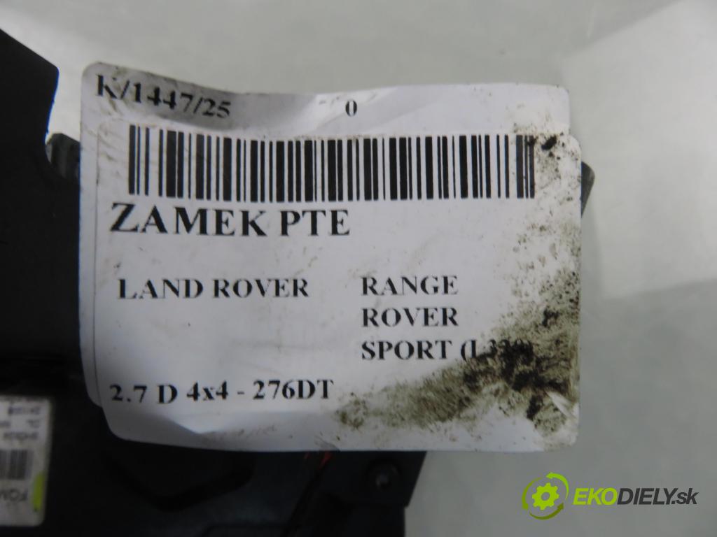 LAND ROVER RANGE ROVER SPORT (L320) SUV 2007 140,00 2.7 TDV6 4x4 190 - 276DT (PSA) 2720,00 zámok PTE FQM000148