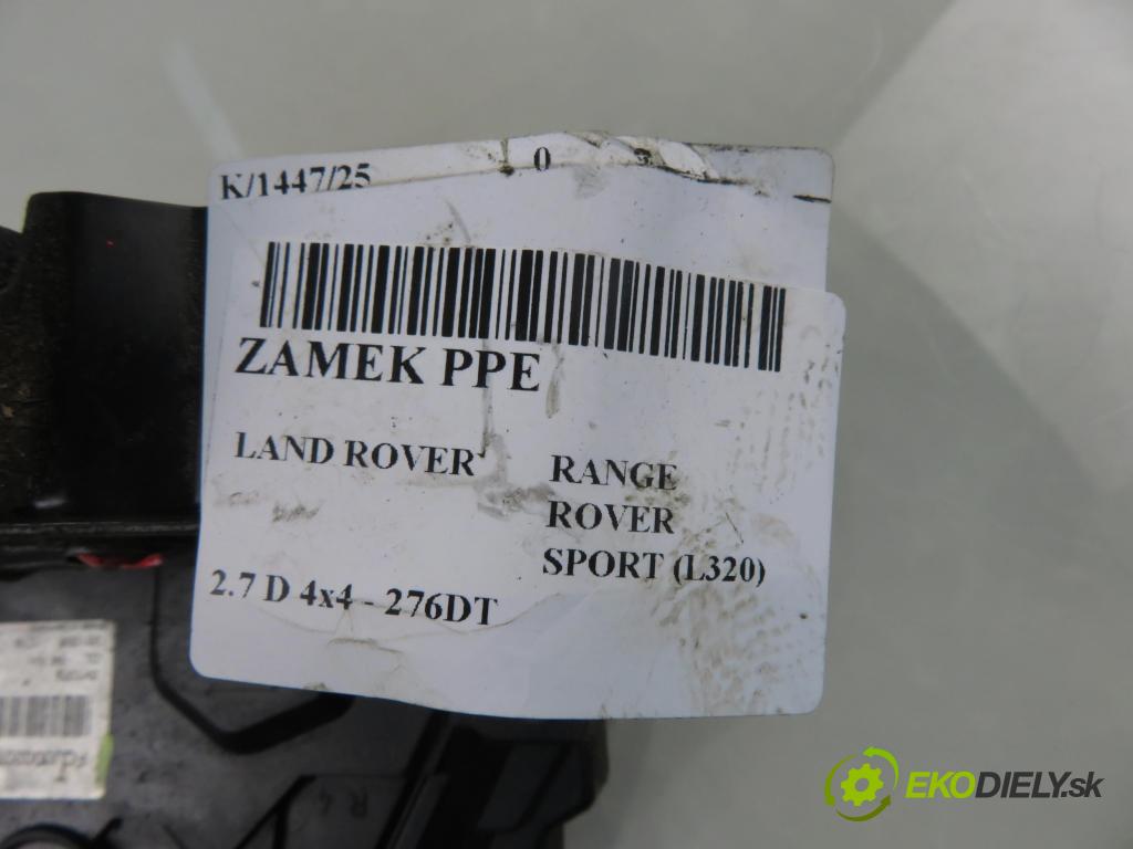 LAND ROVER RANGE ROVER SPORT (L320) SUV 2007 140,00 2.7 TDV6 4x4 190 - 276DT (PSA) 2720,00 zámok PPE FQJ000207