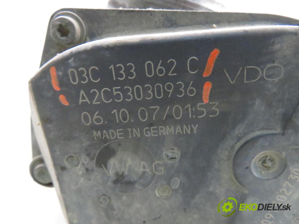 SKODA FABIA I Combi (6Y5) KOMBI 2007 59,00 1.4 16V - BUD 1390,00 Škrtiaca klapka 03C133062C ; A2C53030936 (Škrtiaca klapka)