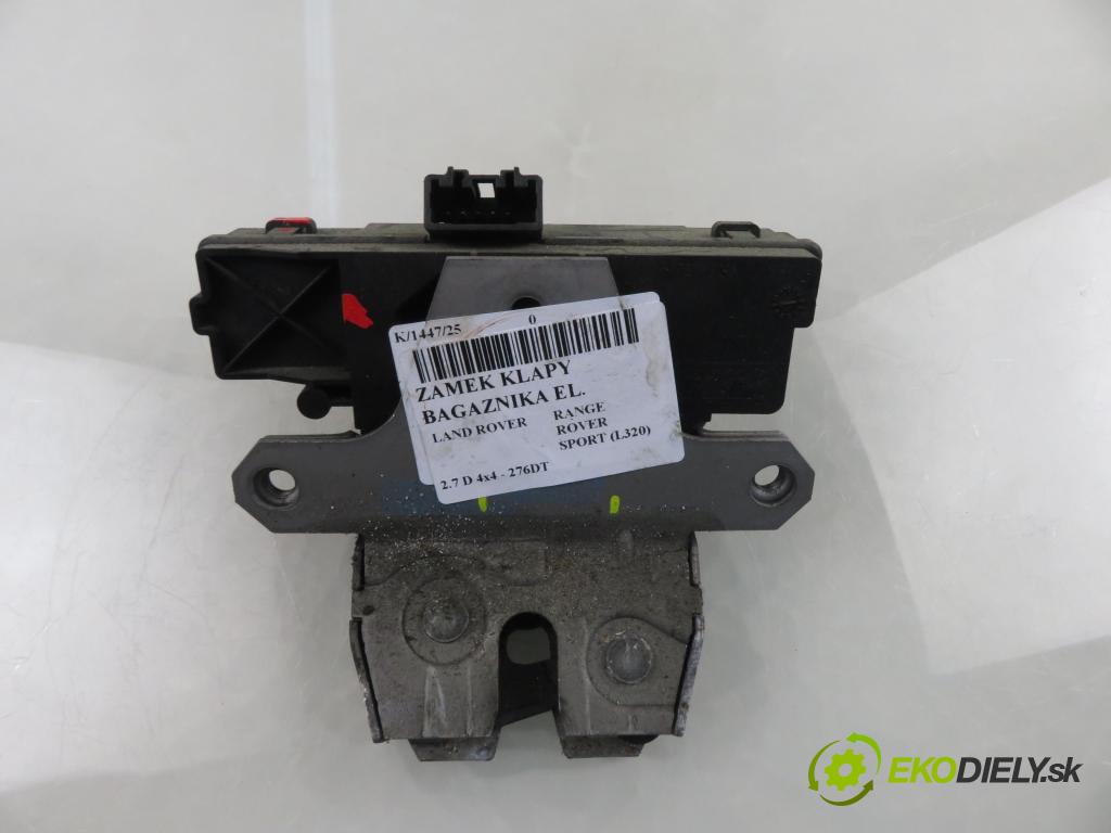 LAND ROVER RANGE ROVER SPORT (L320) SUV 2007 140,00 2.7 TDV6 4x4 190 - 276DT (PSA) 2720,00 zámok dveří kufr EL. FQR500021