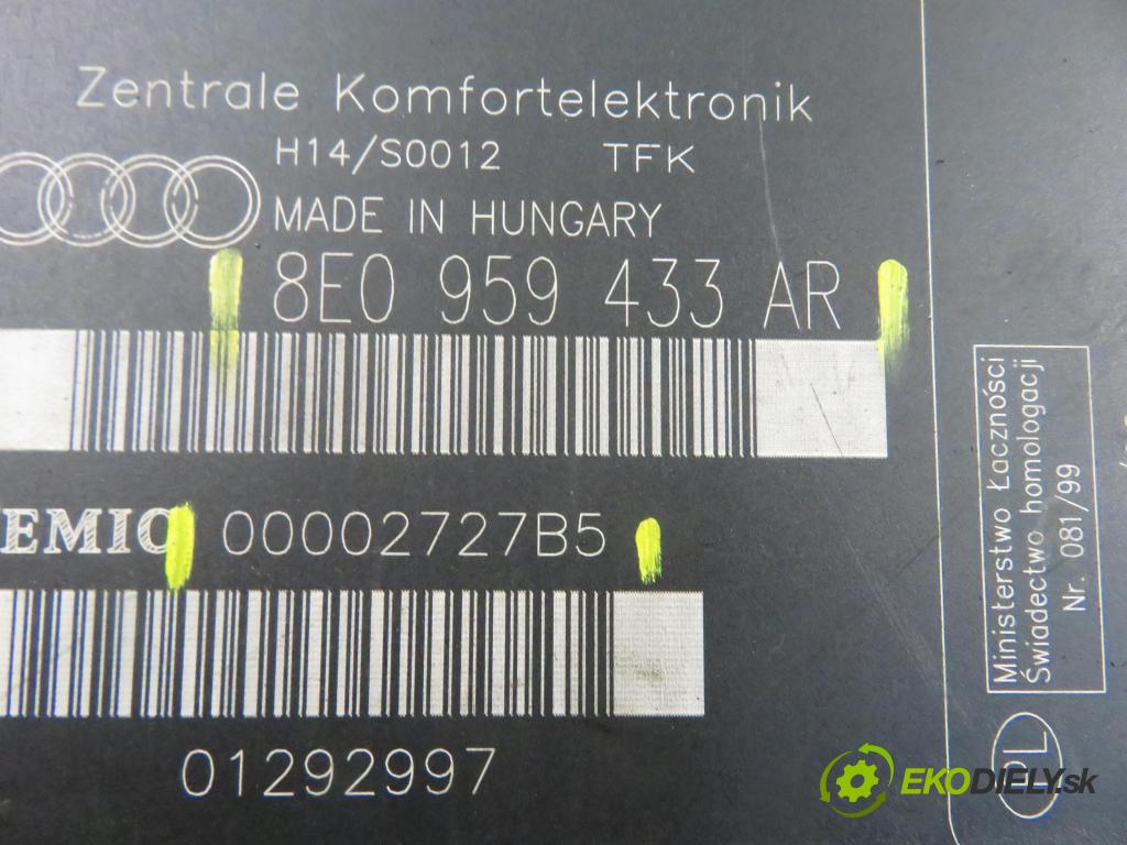 AUDI A4 (8E2, B6) SEDAN 2004 96,00 1.9 TDI PD 130 1896,00 MODUL komfortu 8E0959433AR ; 00002727B5