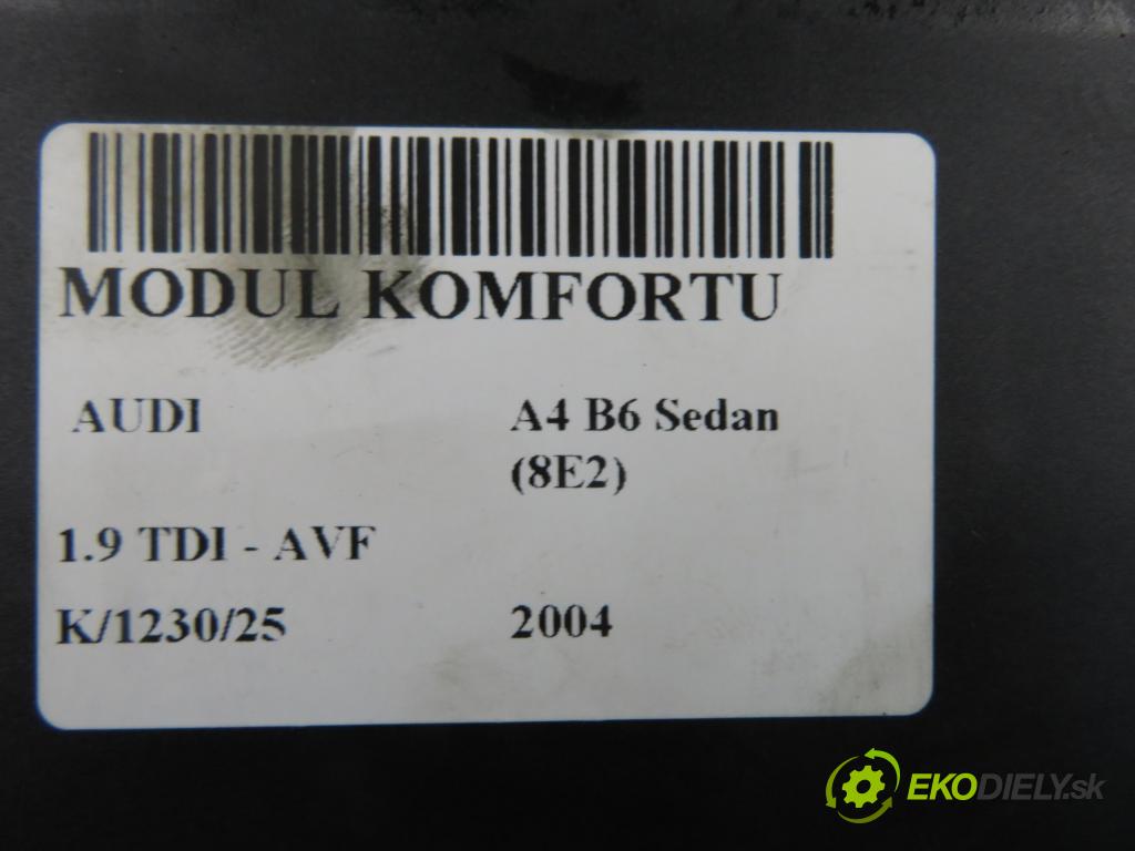 AUDI A4 (8E2, B6) SEDAN 2004 96,00 1.9 TDI PD 130 1896,00 MODUL komfortu 8E0959433AR ; 00002727B5