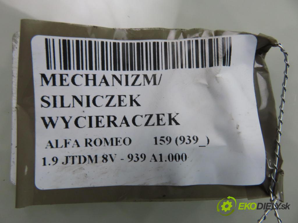 ALFA ROMEO 159 (939_) KOMBI 2007 88,00 1.9 JTDM 8V - 939 A1.000 1910,00 MECHANISMUS/ motorek stěračů 60694874