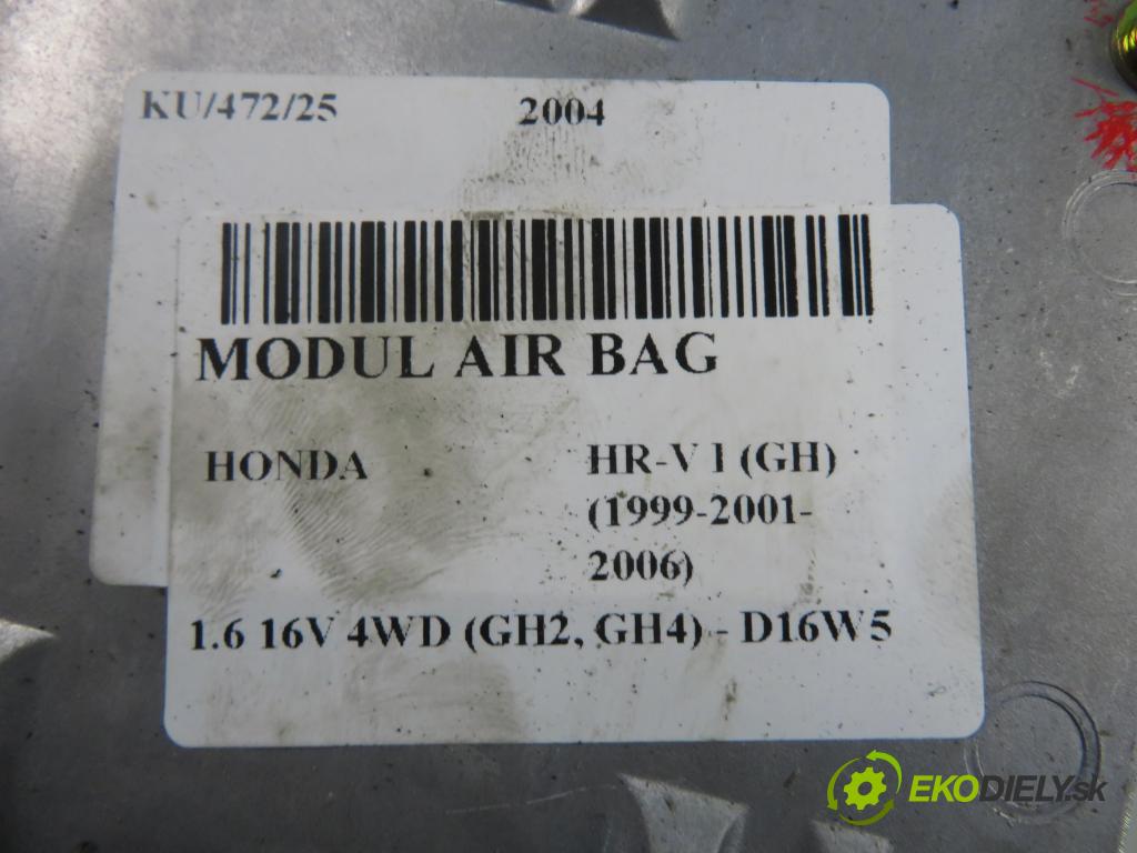 HONDA HR-V (GH) CROSSOVER 2004 91,00 1.6 16V 4WD (GH2, GH4) - D16W5 1590,00 MODUL air BAG 77960S4NG020M1 ; 1523004002