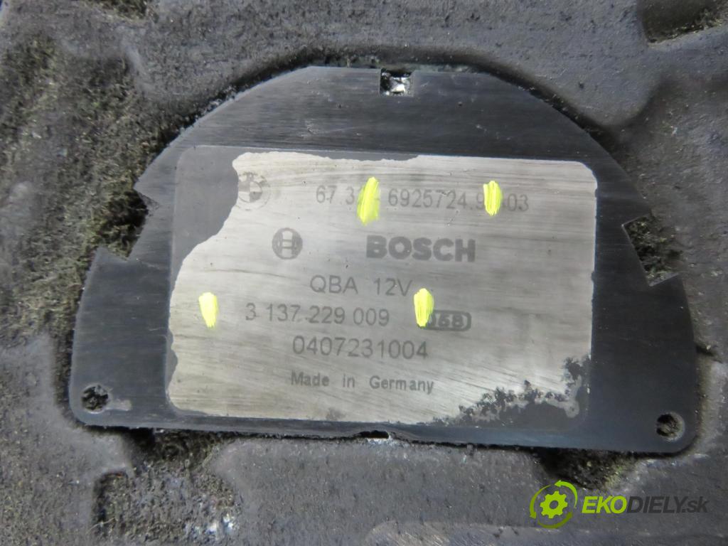 BMW 5 (E60) SEDAN 2004 130,00 525 d - M57 D25 177 (256D2) 2497,00 ventilátor chladič PODNEBÍ / VODA 0130706823 ; 7791548 ; 6925724