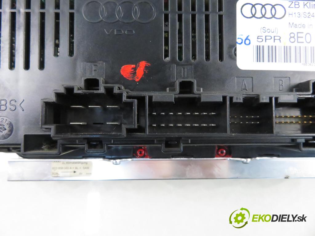 AUDI A4 (8E2, B6) SEDAN 2004 96,00 1.9 TDI PD 130 1896,00 Panel topení KLIMATRONIK 8E0820043AA
