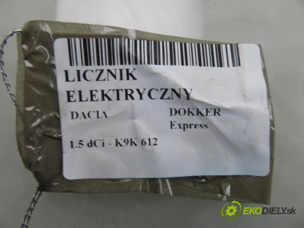 DACIA DOKKER Express FURGON 2012 0,00 1.5 dCi - K9K 612 1461,00 prístrojovka elektrický 248100285R