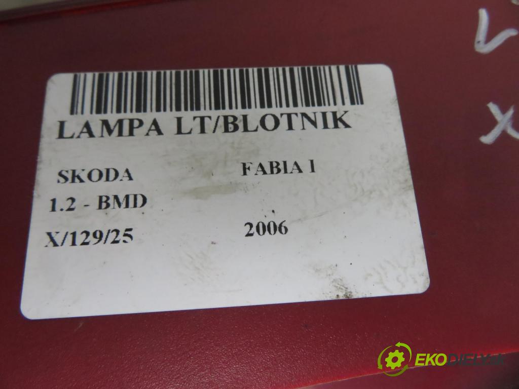 SKODA FABIA I (6Y2) HB 2006 40,00 1.2 - BMD 1198,00 světlo levé zadní 6Y6945095D ; 6Y6945111C