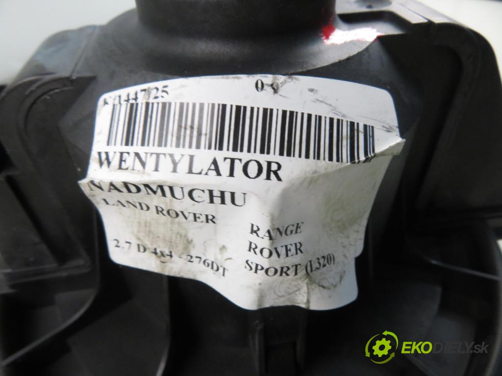 LAND ROVER RANGE ROVER SPORT (L320) SUV 2007 140,00 2.7 TDV6 4x4 190 - 276DT (PSA) 2720,00 ventilátor větráku MF0160700870
