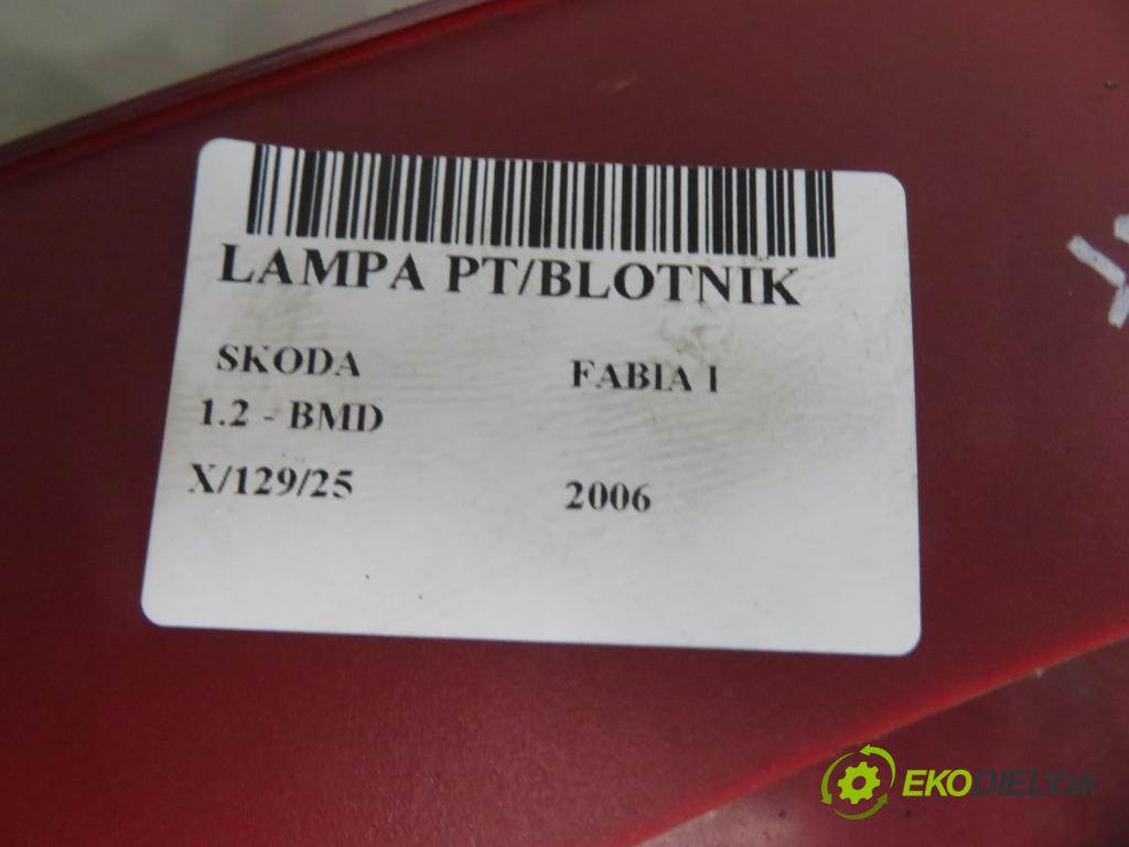 SKODA FABIA I (6Y2) HB 2006 40,00 1.2 - BMD 1198,00 světlo pravé zadní