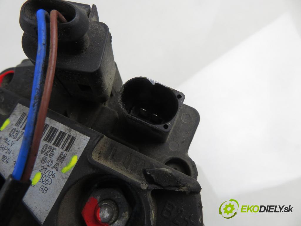 SEAT IBIZA III (6L1) HB 2007 55,00 1.4 16V - BKY 1390,00 Alternátor 037903025M ; 0124325013 (Alternátor)