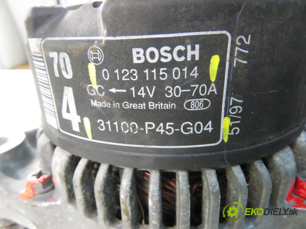 HONDA ACCORD V (CE, CF_) SEDAN 1998 85,00 1.9 i (CE7) - F18A3 1850,00 Alternátor 31100P45G04 ; 0123115014 (Alternátor)