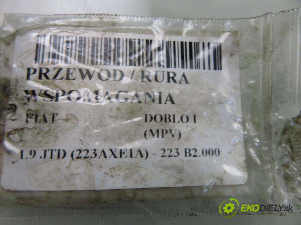 FIAT DOBLO nadwozie wielkoprzestrzenne (MPV) (119_, 223_) KOMBIVAN 2002 74,00 1.9 JTD 100 - 182 B9.000 1910,00 trubka / Rúra servočerpadlo 46737715