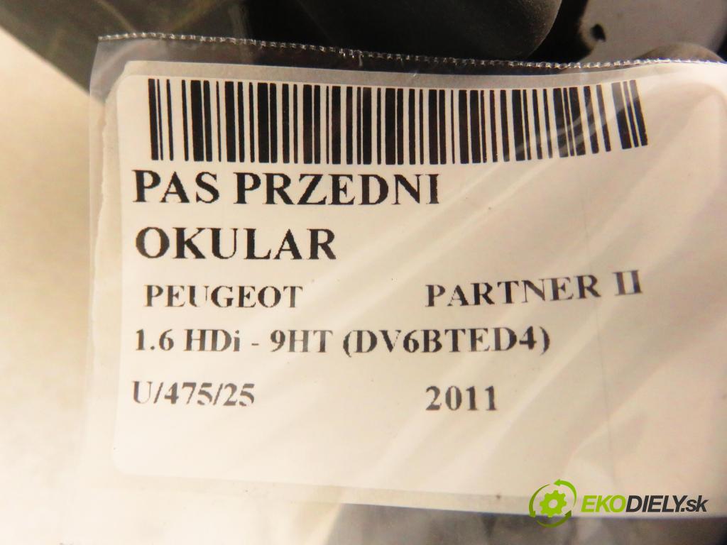PEUGEOT PARTNER Skrzynia FURGON 2011 55,00 1.6 HDi - 9HT (DV6BTED4) 1560,00 držák přední část 9682720580