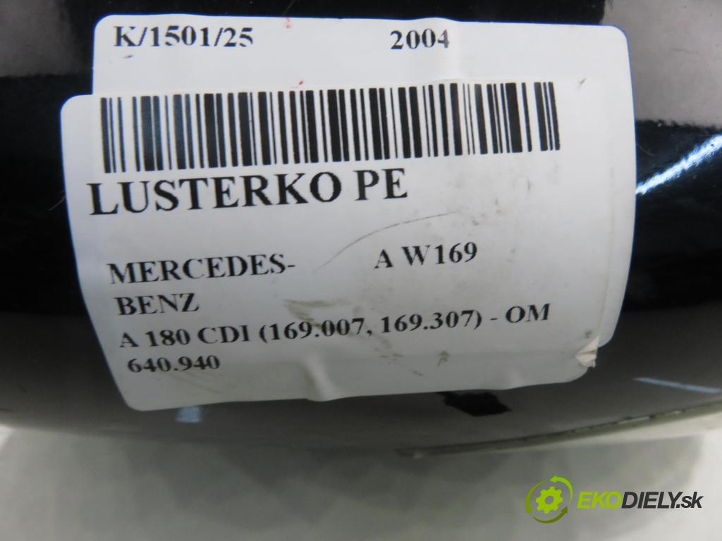 MERCEDES-BENZ KLASA A (W169) HB 2004 80,00 2.0 CDI 109 - OM 640.940 1991,00 zpětné zrcátko A3140418