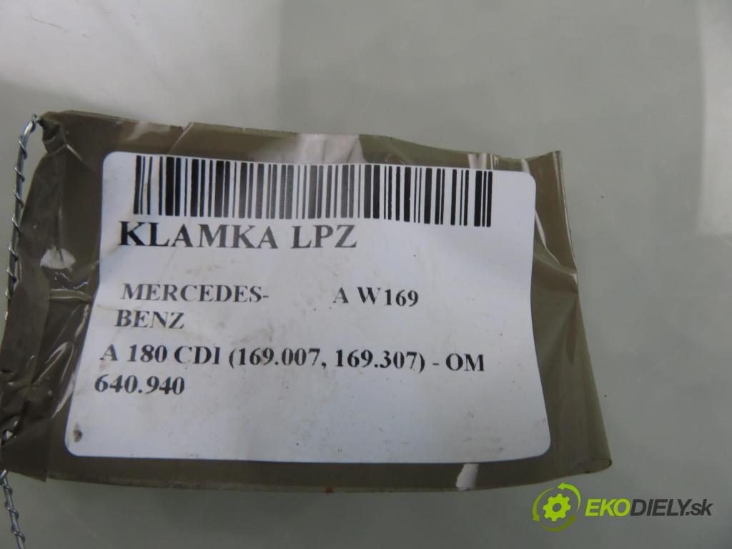 MERCEDES-BENZ KLASA A (W169) HB 2004 80,00 2.0 CDI 109 - OM 640.940 1991,00 klika LPZ A1697600134