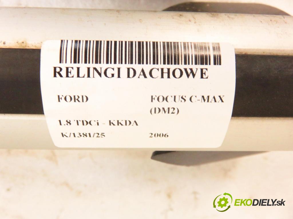 FORD FOCUS C-MAX (DM2) MINIVAN 2006 85,00 1.8 TDCi - KKDA 1753,00 kufor strešný