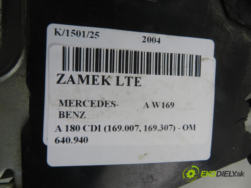 MERCEDES-BENZ KLASA A (W169) HB 2004 80,00 2.0 CDI 109 - OM 640.940 1991,00 zámok LTE 1697302135022