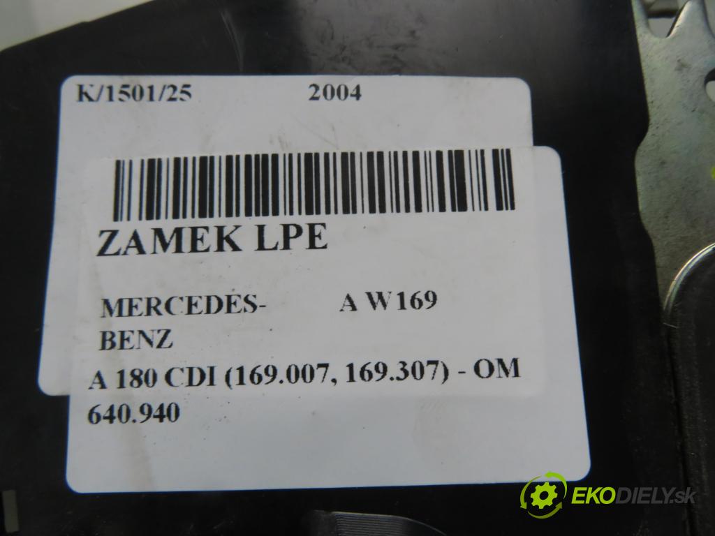MERCEDES-BENZ KLASA A (W169) HB 2004 80,00 2.0 CDI 109 - OM 640.940 1991,00 zámok 1697202535